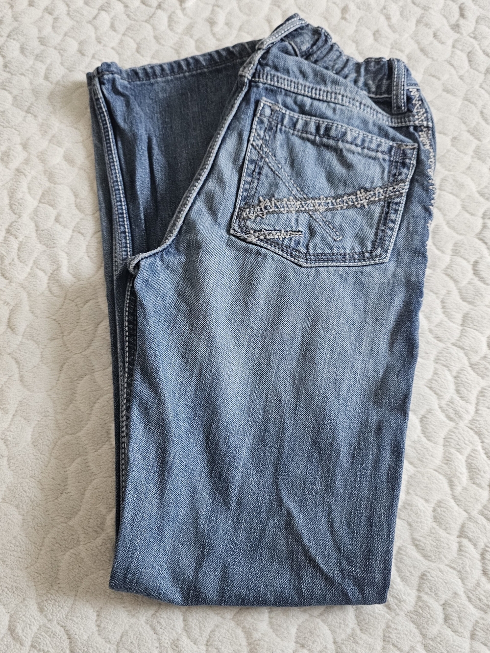 Boys 16 Slim Wrangler Jeans Adjustable Teen Boys